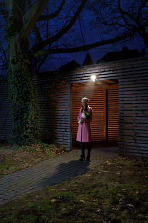 LED reflektor Vonkajší reflektor 15W 1500lm 4000K IP55 biely so senzorom pohybu a súmraku Endura Ledvance