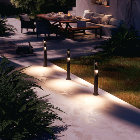 3x LED vonkajšia rúrka 70cm 1,5W 180lm 2700K + napájací zdroj Desi 24V Philips