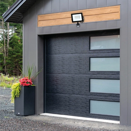 LED reflektor Halogén 50W 4270lm 6500K IP65 Black Senzor pohybu MH Kobi