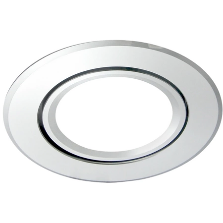 Sanico Goldlux GU10 silver EAST OPAL bodové svietidlo na zapustenie