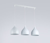 Stropné svietidlo Masterled 3x E27 White Como Pendant Light