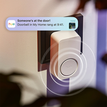Inteligentný videozvonček s IP kamerou 2K QHD 1440p CMOS Black SMART Zigbee WiFi zvonček + biely gong Bezpečný prijímač Philips HUE