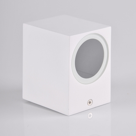 Nástenné vonkajšie fasádne svietidlo GU10 White IP44 Boston Sanico Goldlux