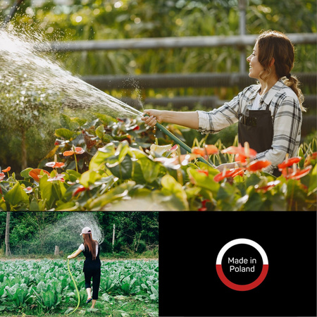 Záhradná hadica na vodu 4-vrstvová s opletom 1/2" 50m QUATTRO CELLFAST Strong