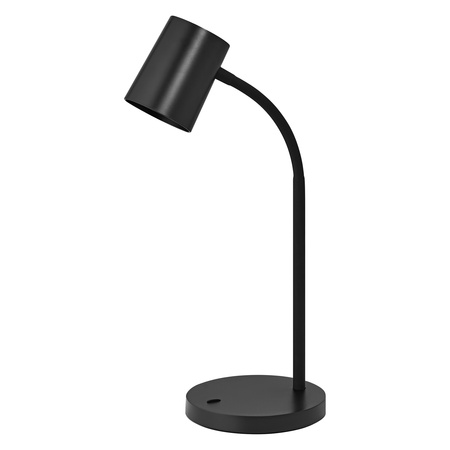 Stolná lampa stojaca GU10 čierna USB-C Kancelárska linka Ledvance