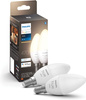2x LED žiarovka E14 Candle B39 5,5W = 40W 470lm 2700K teplá biela White SMART Smart Bluetooth ZigBee White Philips HUE