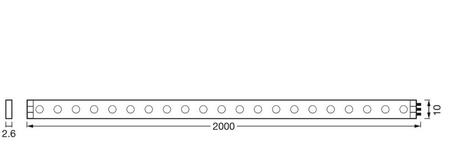 LED pásik 1,8W RGB Audio Tv Pilot USB 2M Flex Audio Ledvance