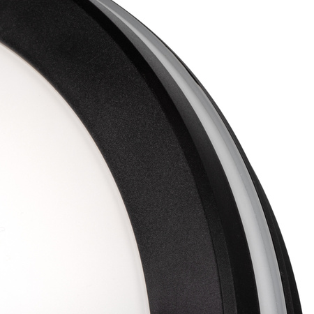Plafond LED stropné svietidlo 40W 4050lm CCT IP65 Round Black BENO KANLUX