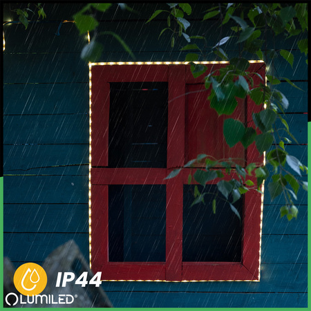 LED solárny pás 150x LED AVERO 3000K Warm IP44 5m LUMILED