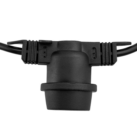 Záhradná vonkajšia svetelná reťaz Girland 10 m 10x E27 NARCI Lumiled