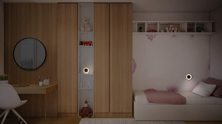 LED stolové hodiny Prenosné stolové 3000K - 6500K CCT Biela batéria Nightlux Ledvance