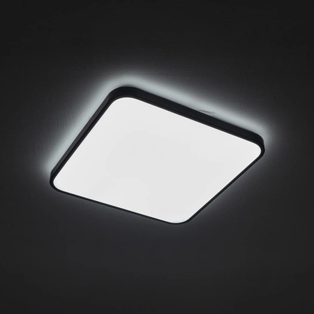 Plafond Stropné svietidlo LED 32W 2300lm 4000K neutrálna biela čierny Vodotesné IP44 AGNES SQUARE LED 8137 Nowodvorski