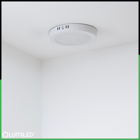 LED stropné svietidlo 12W Round 4000K GLOW White LUMILED