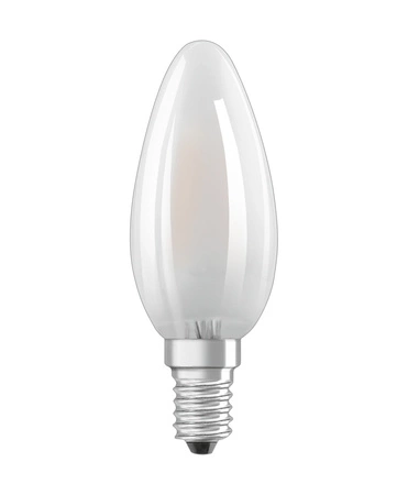 LED žiarovka B35 sviečka E14 2,2W = 25W 300lm 2700K teplá biela CRI90 300° Filament Dimmable SUPERSTAR PLUS CLASSIC Osram