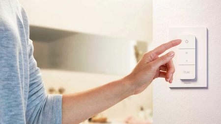 Plafond LED stropné svietidlo na povrchovú montáž 25W 2900lm IP20 White Ambiance TW Black 44cm Smart SMART Zigbee Bluetooth Fair Philips HUE