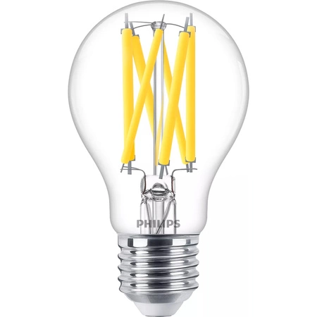 LED žiarovka E27 A60 10,5W = 100W 1521lm 2200-2700K teplá biela CRI90 FILAMENT Dimmable WarmGlow Philips
