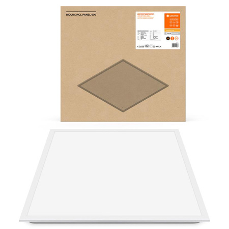 LED panelové kancelárske svietidlo Stropná svetelná kazeta 40W 4600lm 2700K - 6500K CCT Stmievateľný Flush Mount White 60x60cm UGR19 Biolux Hcl Ledvance