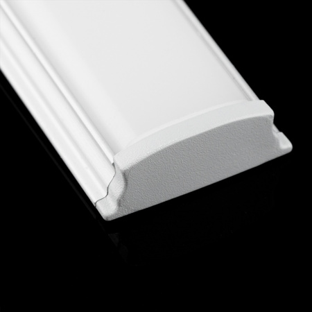 Profilové tienidlo KM34-S Milk 2m