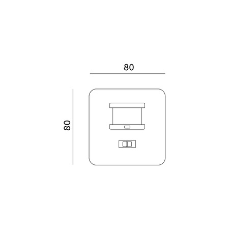 Senzor pohybu LX01 160° PIR biely Premium Kobi