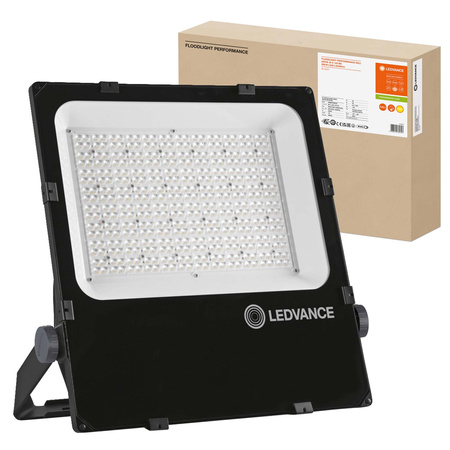 LED reflektor Vonkajšie reflektory Stmievateľné 290W 35300lm 3000K IP66 Čierne reflektory Ledvance