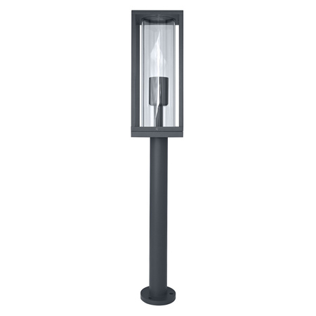 Endura Ledvance E27 60cm IP44 Grey Vonkajšie stojace tyče Záhradné svietidlo