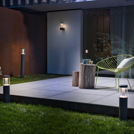 Vonkajšia stojaca lampa 12W 610lm 3000K IP54 Endura Ledvance Grey Garden Lamp