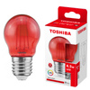 LED žiarovka E27 G45 4,5W = 40W Red Filament TOSHIBA