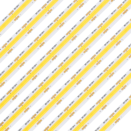 LED pás COB 12V 250W 9600LED NEON teplý 8mm 25m