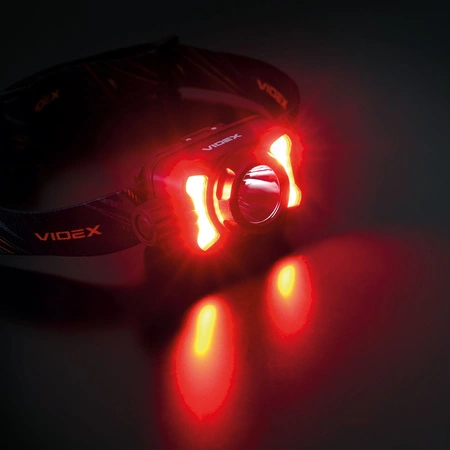 LED dobíjací svetlomet 5W 700lm 8 módov USB-C Vodotesný IP55 Videx