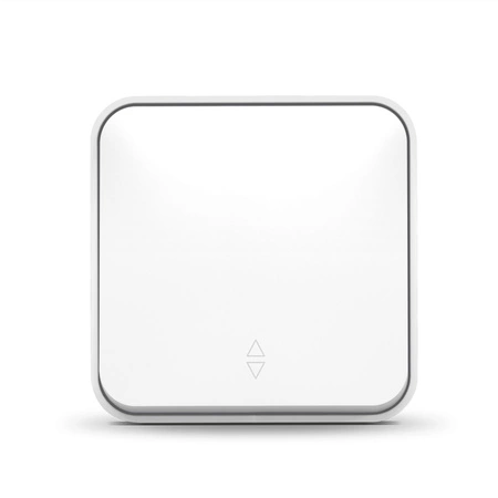 Spínač svetla 1gang 10A povrchová montáž biely BINERA VIDEX