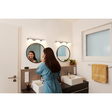 LED 18W 1200lm CCT Stmievateľné strieborné SMART+ WiFi Orbis Ledvance Kúpeľňové stropné svietidlo