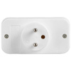 Rozdeľovač elektrickej siete 2x Euro 2P + 1x 2P+0 Zlodej 3 zásuvky VAYOX