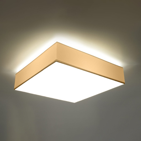 Stropné svietidlo Plafond 3x E27 Square White Minimalist Horus Sollux