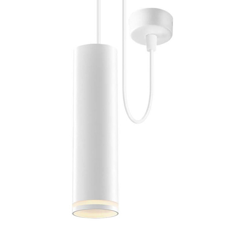 Stropné závesné svietidlo TUBA 1x GU10 TATUM White Videx