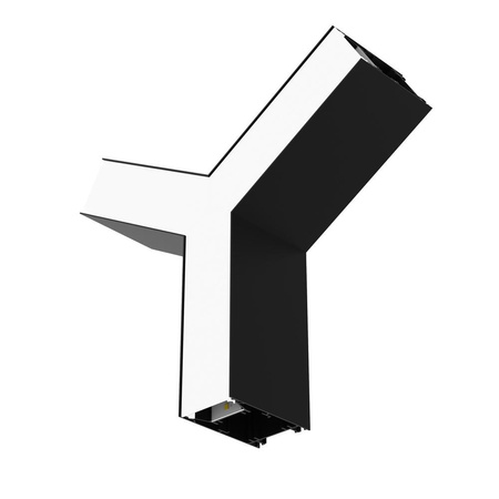 Konektor lineárneho svietidla 10,2 W 1350 lm CCT tvaru Y Čierna kancelária Lineárne svietidlo Ledvance