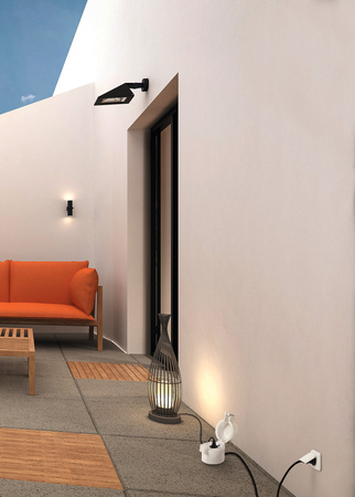 Inteligentná vonkajšia zásuvka EU 220-240V 16A s káblom Ledvance SMART+ ZigBee Plug