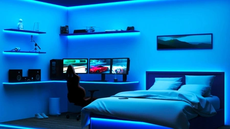 LED pás 22W RGB pás 20m Smart SMART WiFi Bluetooth aplikácia WiZ