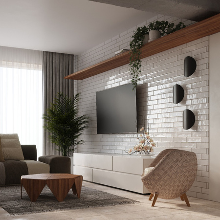 Nástenné svietidlo Nástenné svietidlo 2x G9 Round Black Modern Senses Sollux