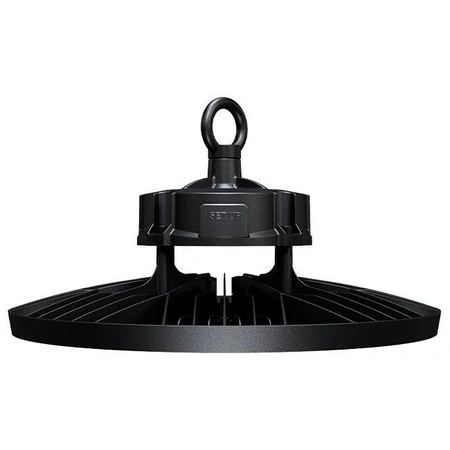 High Bay 200W 30000lm 4000K Neutrálna 90° stmievateľná priemyselná LED lampa čierna IP65 Masterled