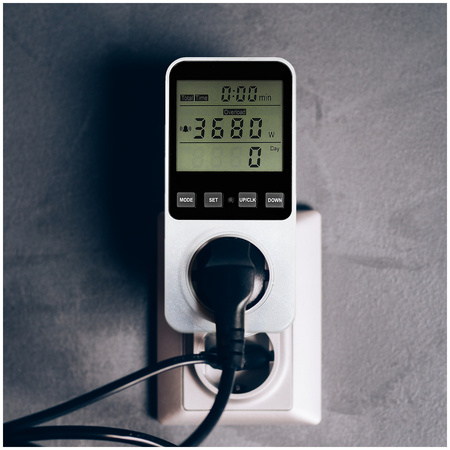 Merač výkonu PMM3 s meraním nákladov na energiu White Kobi