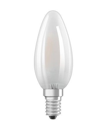 5x LED žiarovka B35 sviečka E14 4W = 40W 470lm 2700K teplá biela 300° BASE Osram