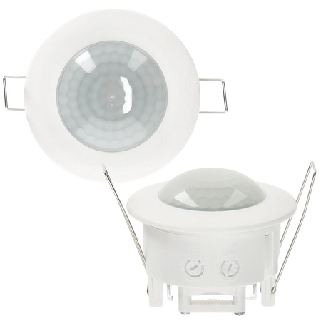 Senzor pohybu a súmraku LX41 360° PIR biely Premium Kobi