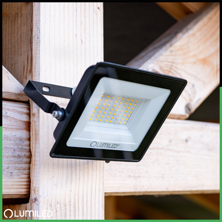 LED reflektor ZUNA2 50W 4500lm 4000K IP65 Black LUMILED