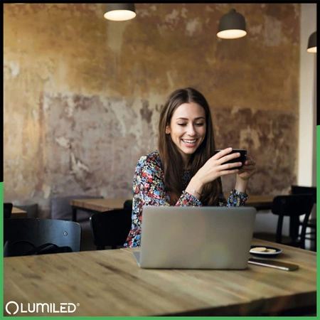 6x LED žiarovka E14 Ball P45 5W = 40W 470lm 3000K teplá biela 180° LUMILED