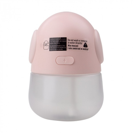 Bezdotykový dávkovač detského mydla ružový USB dobíjateľný 1200mAh MARY'S SLONK