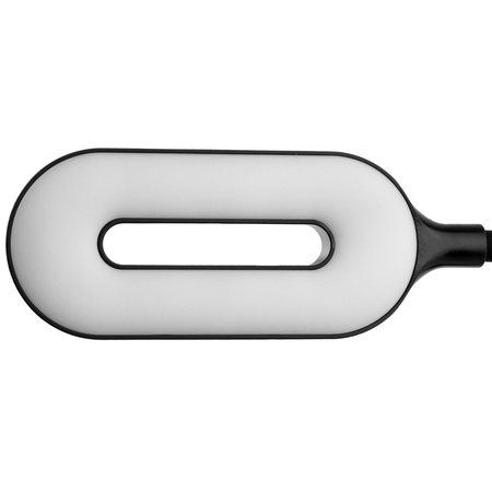 Stolná stolná lampa Nastaviteľná LED 3W 350lm 3000/6000K CCT Nabíjateľná Školský nočný spínač Zapnutie/Vypnutie Čierna Nina Masterled