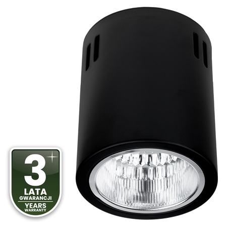 Stropné svietidlo APUS 10 Spot TUBA Black E27