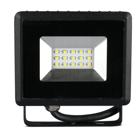 LED reflektor 10W 850lm 3000K IP65 čierny SMD VT-4011B V-TAC