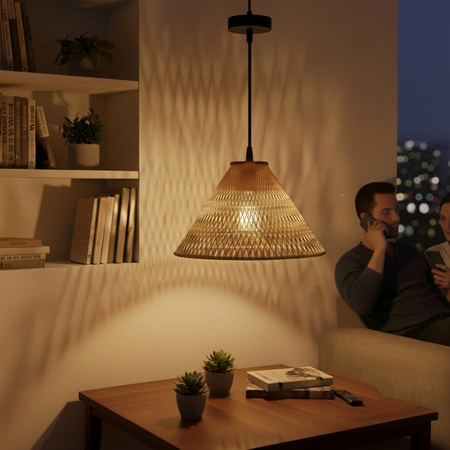 LED žiarovka E27 A60 6W 660LM = 50W 2000K teplá biela 360° Filament Amber LUMILED