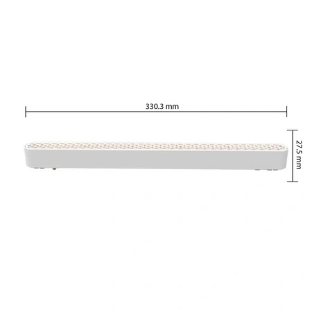 LED svetlo pre magnetické zbernice Plug-in 16W 800lm 4000K Neutral CRI90 60° 48V White Luxo Masterled